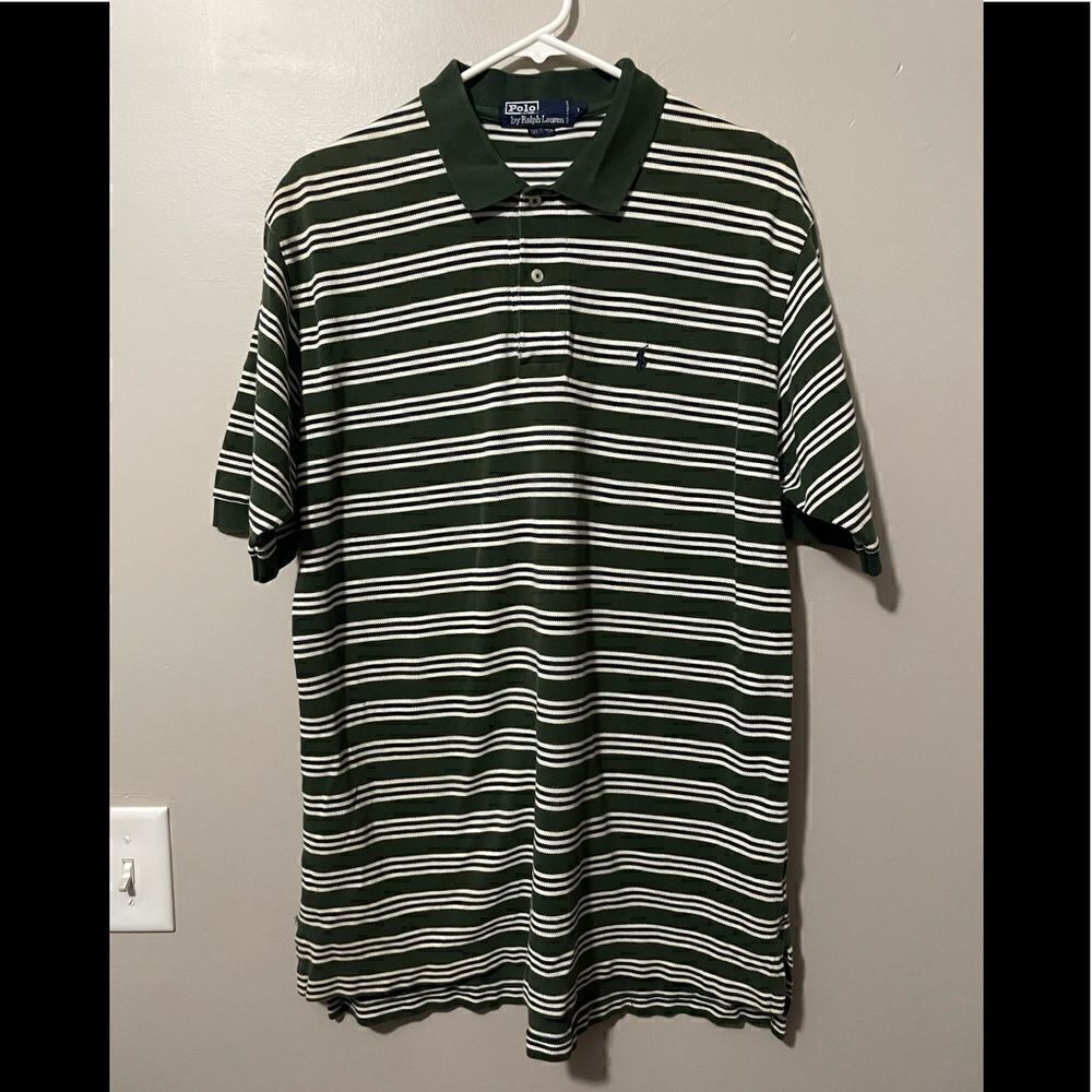 VINTAGE Polo Ralph Lauren short sleeve collar shirt